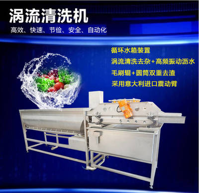 高效省力，涡流洗菜机引领蔬菜加工新革命