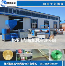 莱州市沙河镇恒源塑料制品厂 专业定制网状撕裂膜机及PP/PE撕裂膜拉丝机械